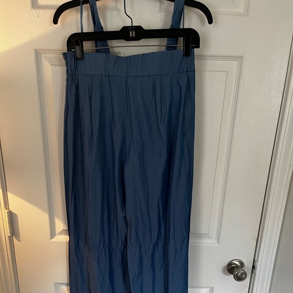 Melrose with Love Pants - Light Blue 2 piece wide leg pant set Size M